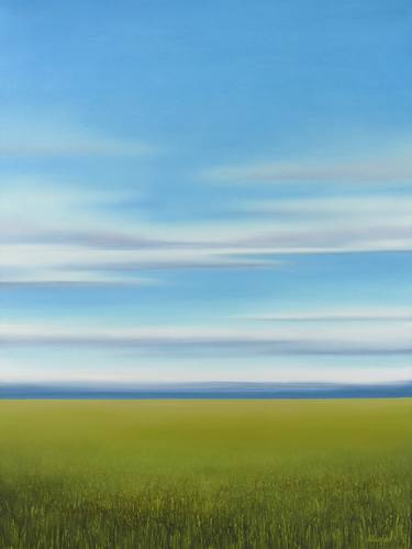 Print of Minimalism Landscape Paintings by Suzanne Vaughan