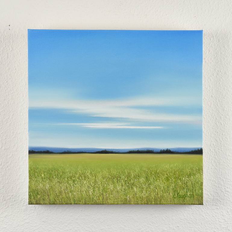 Original Impressionism Landscape Painting by Suzanne Vaughan