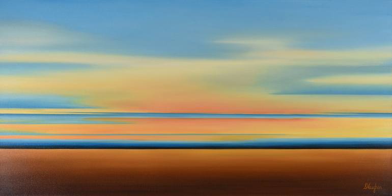 Print of Minimalism Landscape Paintings by Suzanne Vaughan