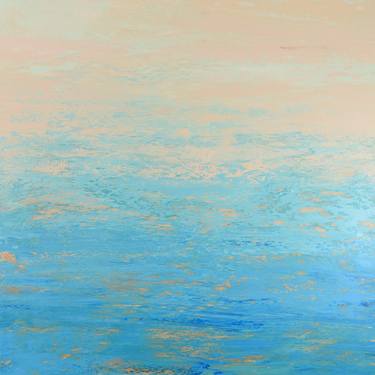 Shimmering Beach - Abstract Expressionist Seascape thumb