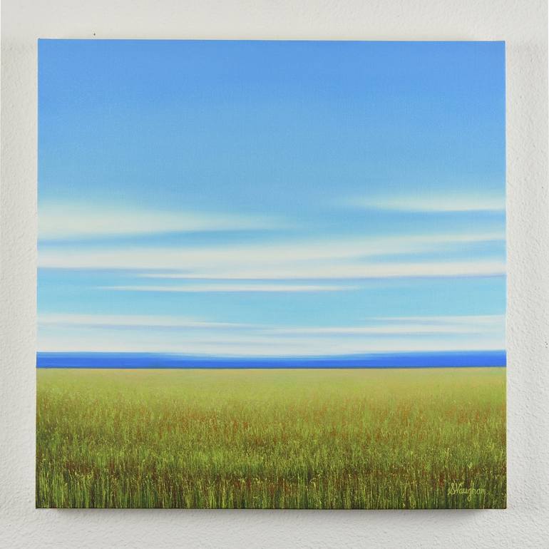 Original Minimalism Landscape Painting by Suzanne Vaughan