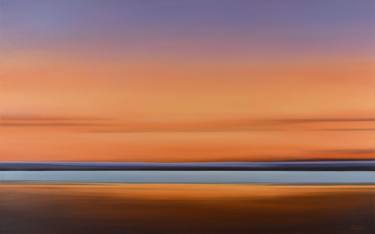 Warming Sunset - Colorful Abstract Landscape thumb