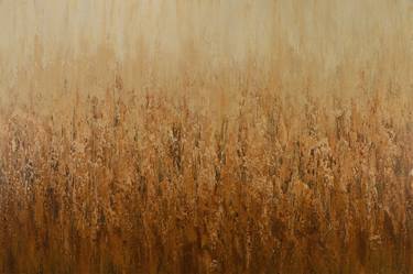 Wheat Field - Textured Abstract Field thumb