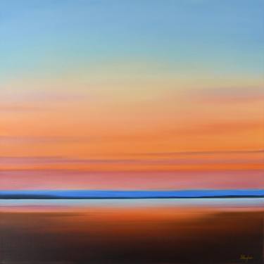Radiant Sunset - Colorful Abstract Seascape thumb