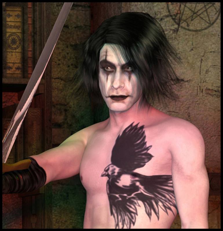 Original Surrealism Fantasy Mixed Media by Faustus Crow
