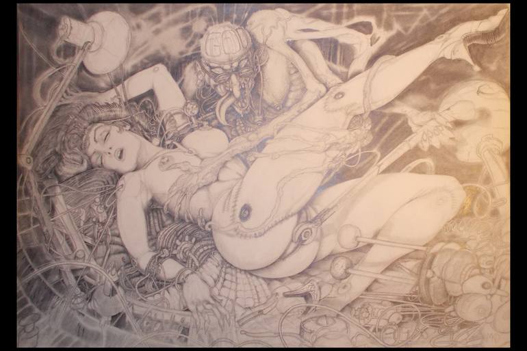 Print of Fantasy Drawing by Faustus Crow