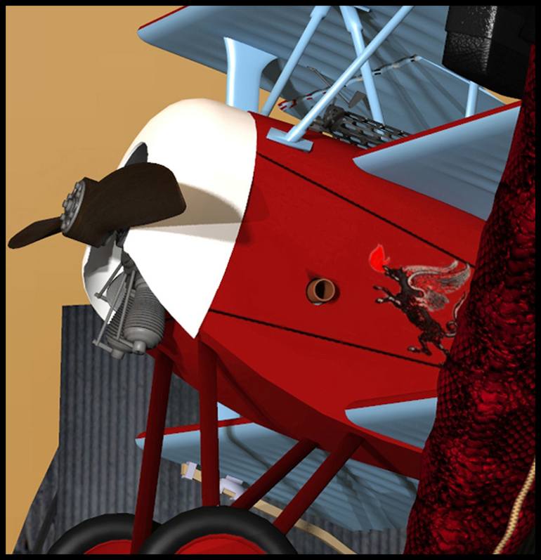 Original Surrealism Fantasy Mixed Media by Faustus Crow