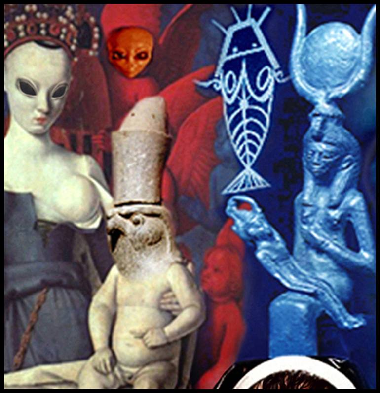 Original Surrealism Fantasy Mixed Media by Faustus Crow