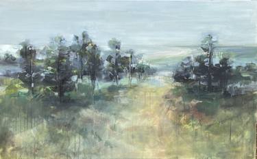 Original Abstract Landscape Paintings by Anja Clarke