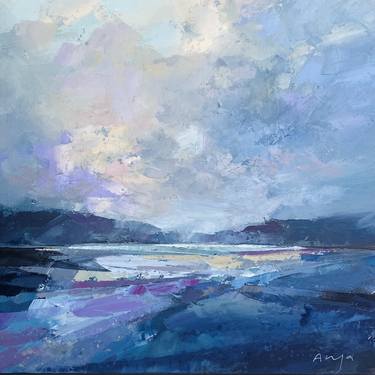 Print of Seascape Paintings by Anja Clarke