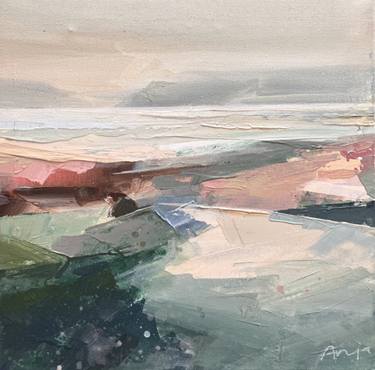 Original Abstract Landscape Paintings by Anja Clarke