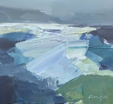 Original Abstract Landscape Paintings by Anja Clarke