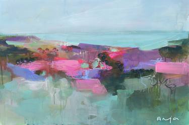 Print of Landscape Paintings by Anja Clarke