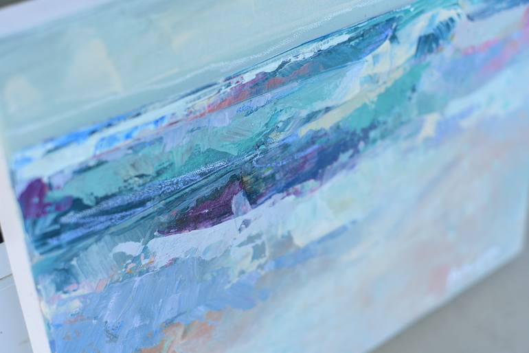 Original Abstract Landscape Painting by Anja Clarke