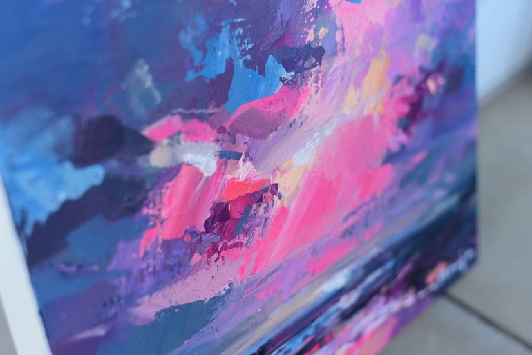 Original Abstract Landscape Painting by Anja Clarke