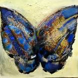 BLUE BUTTERFLY by JC PINO