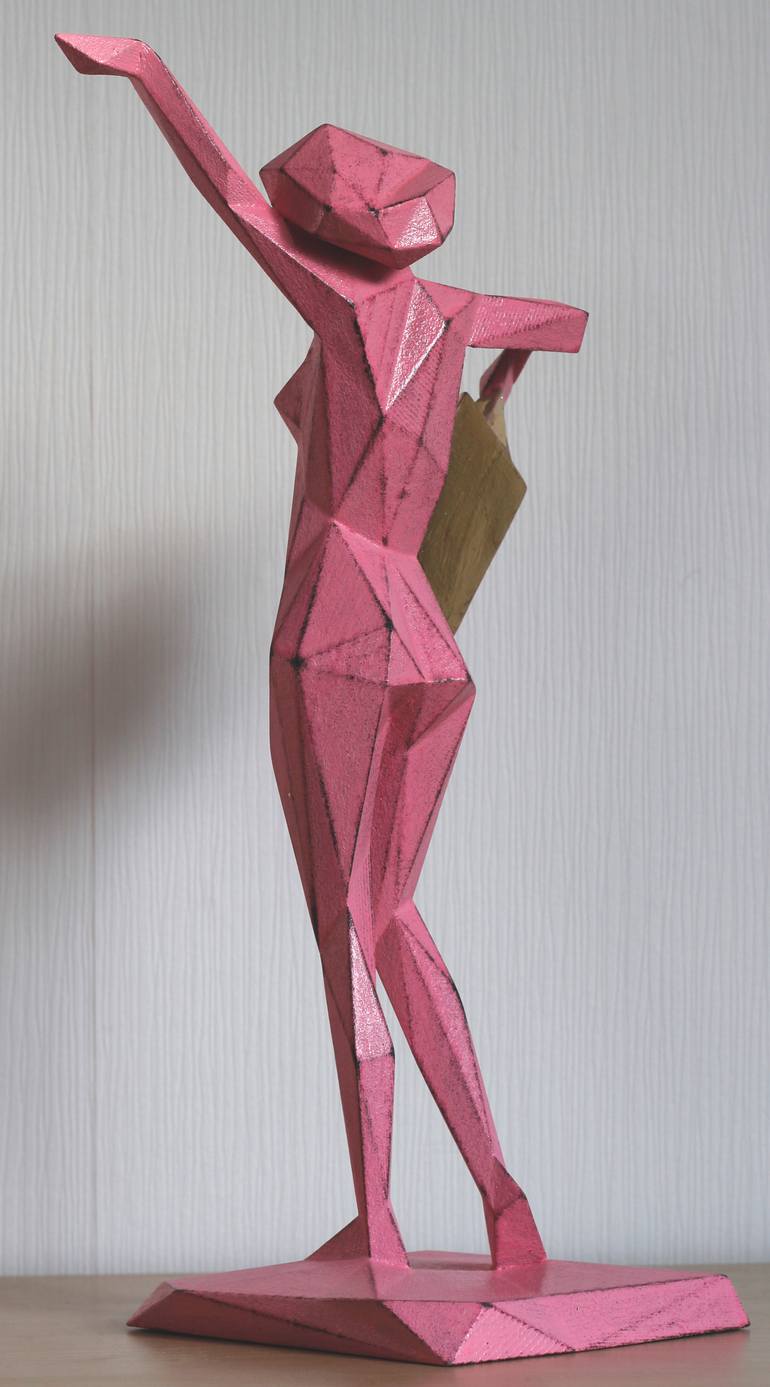 Original Pop Art Women Sculpture by Sergio Burcialo