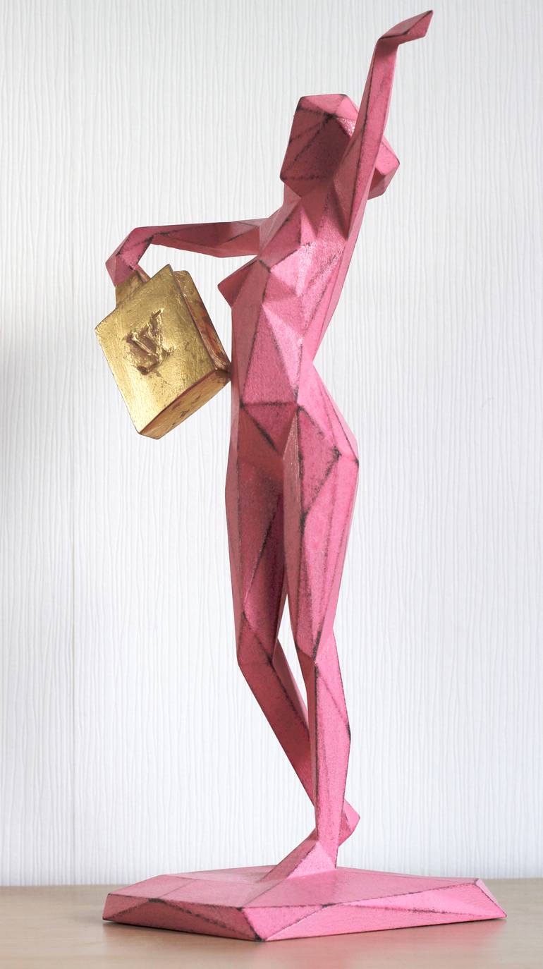 Original Pop Art Women Sculpture by Sergio Burcialo