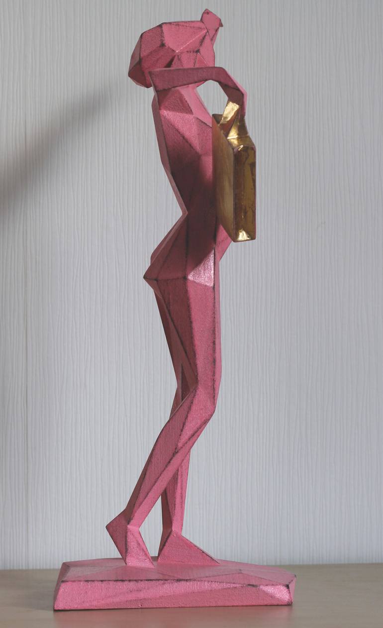 Original Pop Art Women Sculpture by Sergio Burcialo