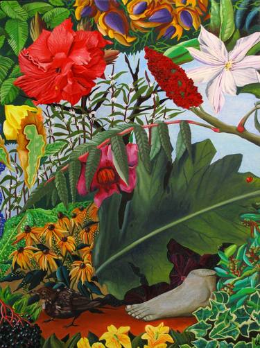 Original Abstract Nature Paintings by Carole Keegan