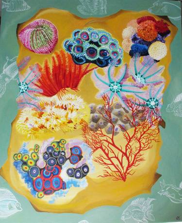 Original Fish Paintings by Carole Keegan
