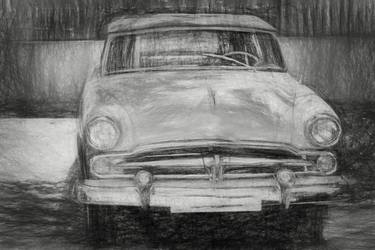 Print of Car Drawings by ANIL KUMAR K