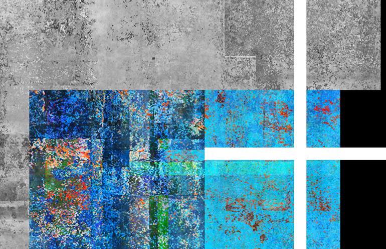 Original Minimalism Abstract Mixed Media by Luis Fontanills