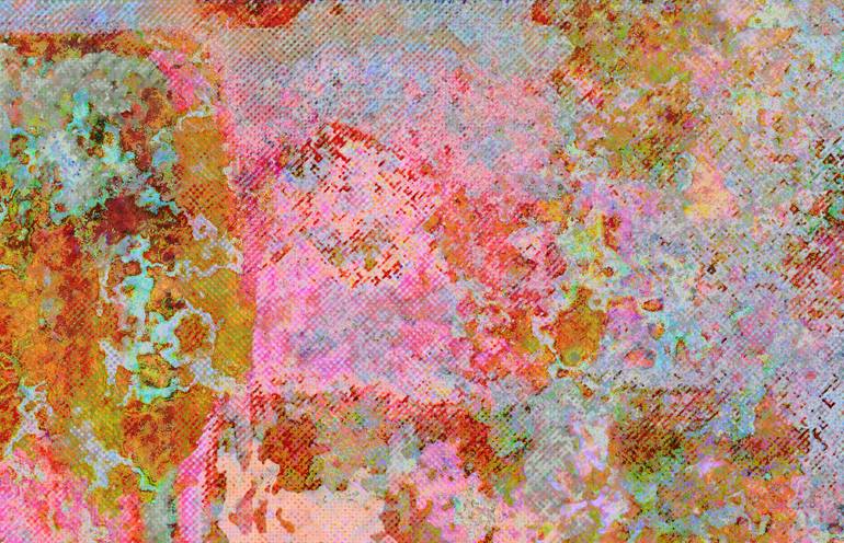 Original Abstract Expressionism Abstract Mixed Media by Luis Fontanills