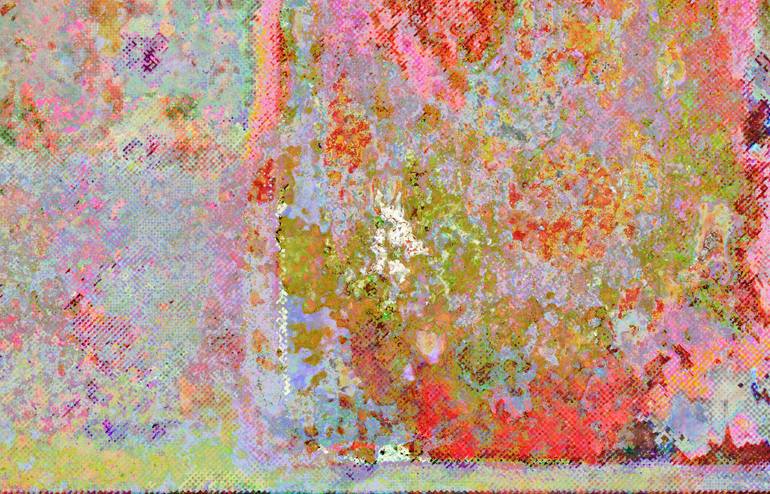 Original Abstract Expressionism Abstract Mixed Media by Luis Fontanills