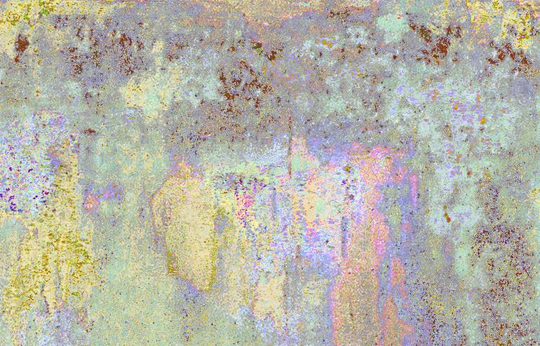 Original Abstract Expressionism Abstract Mixed Media by Luis Fontanills