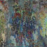 Earth Abstract Triptych 6 by Luis Fontanills