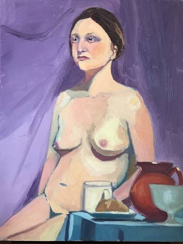 Print of Fine Art Nude Paintings by Carole Nataf