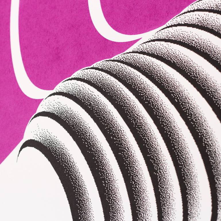Original Minimalism Abstract Printmaking by Monika Reut