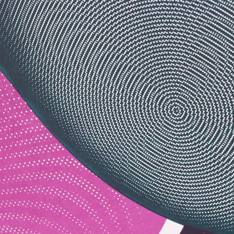 Original Minimalism Abstract Printmaking by Monika Reut