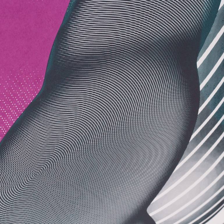 Original Minimalism Abstract Printmaking by Monika Reut