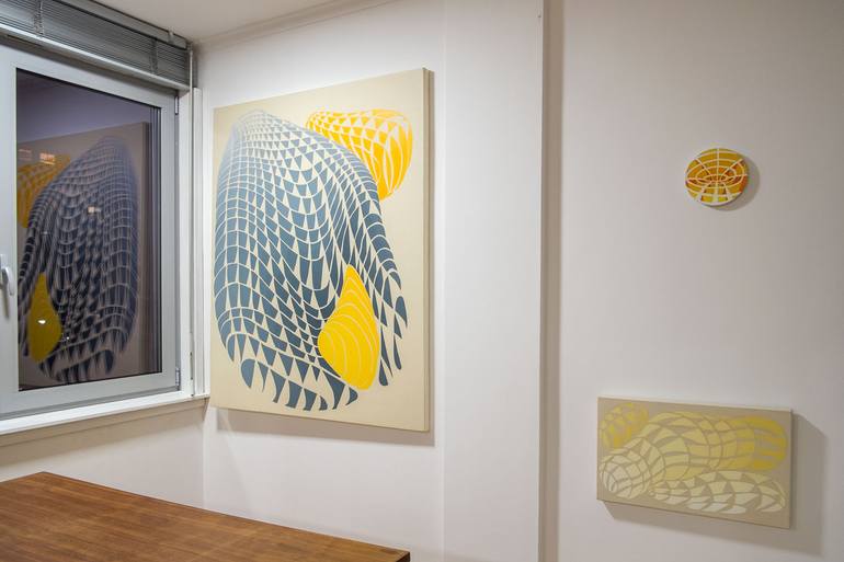 Original Conceptual Abstract Painting by Monika Reut