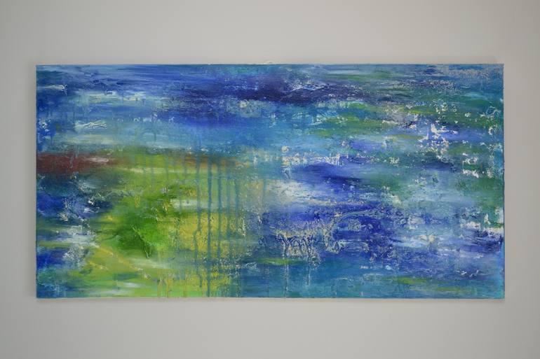 Original Abstract Expressionism Nature Painting by Jon Hosking