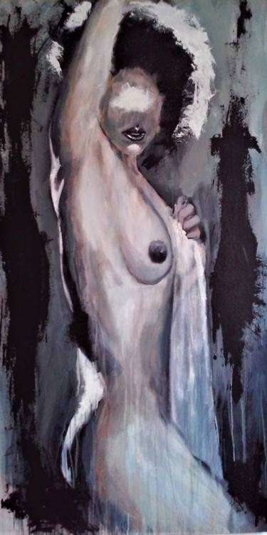 Original Pop Art Nude Paintings by Darrin Patton