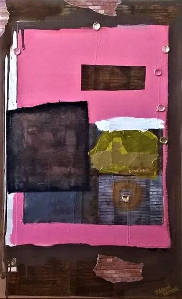 Original Abstract Collage by Darrin Patton