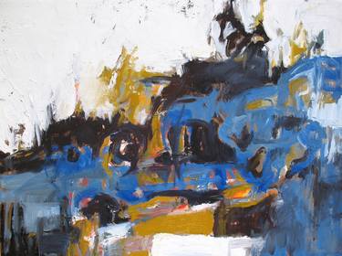 Original Abstract Expressionism Abstract Paintings by Kate Flückinger Kline