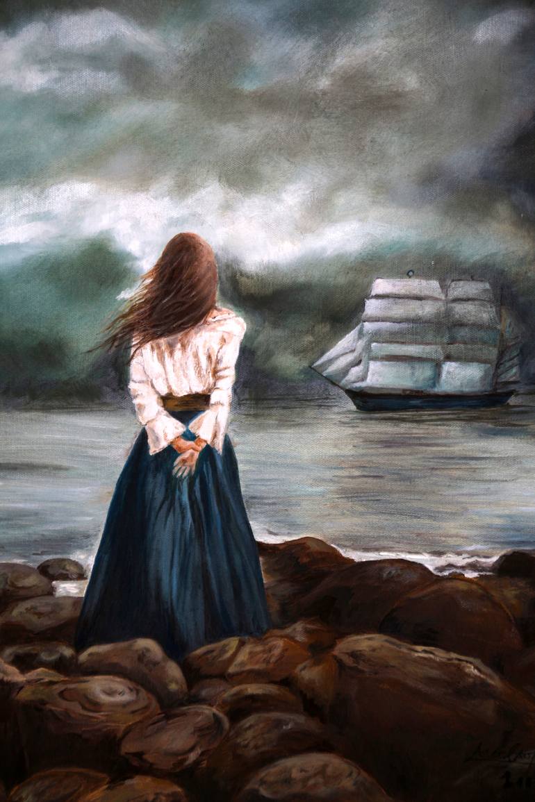 Original Other Beach Painting by Aseel Alkhateeb