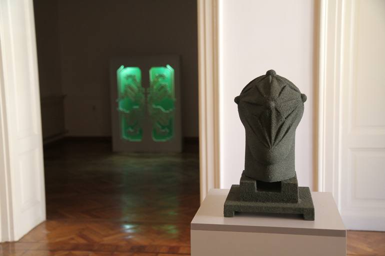 Original Modernism Abstract Sculpture by Bogdan Dobrota