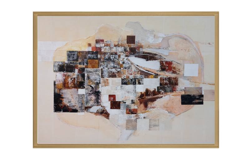 Original Contemporary Abstract Painting by Jean - Pierre Decort