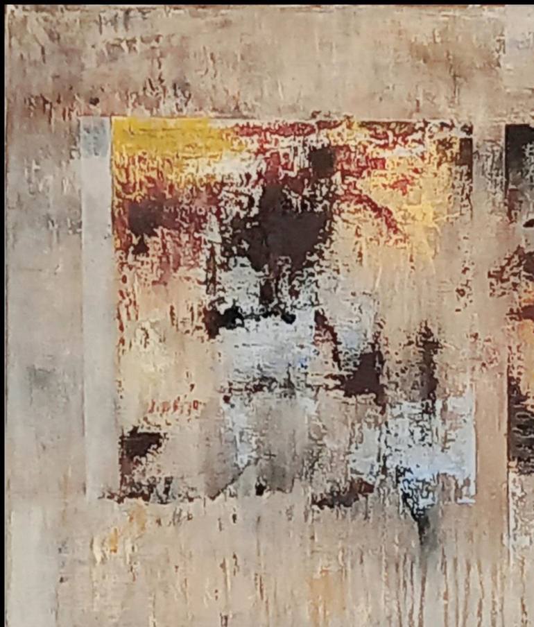 Original Abstract Painting by Jean - Pierre Decort