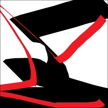 Original Abstract Expressionism Abstract Digital by Jean - Pierre Decort