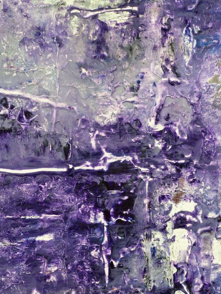 Original Abstract Expressionism Abstract Painting by Jean - Pierre Decort