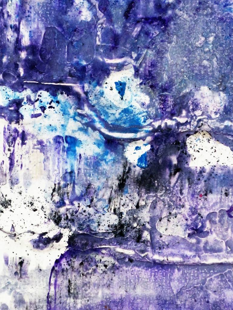 Original Abstract Expressionism Abstract Painting by Jean - Pierre Decort