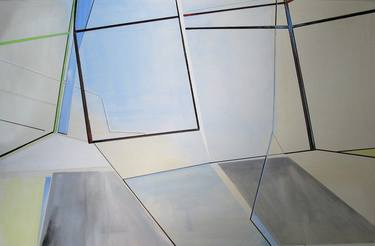 Original Geometric Paintings by Jean - Pierre Decort