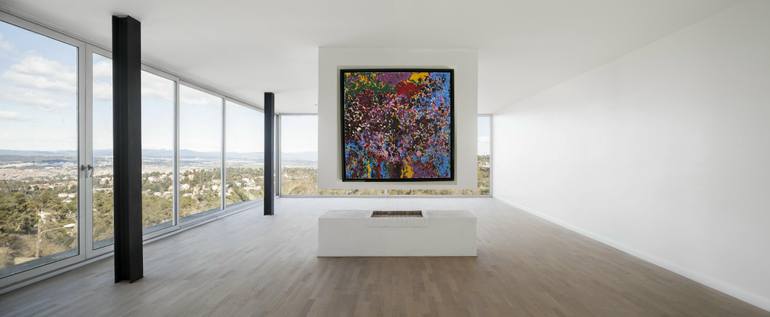 Original Contemporary Abstract Painting by Jean - Pierre Decort