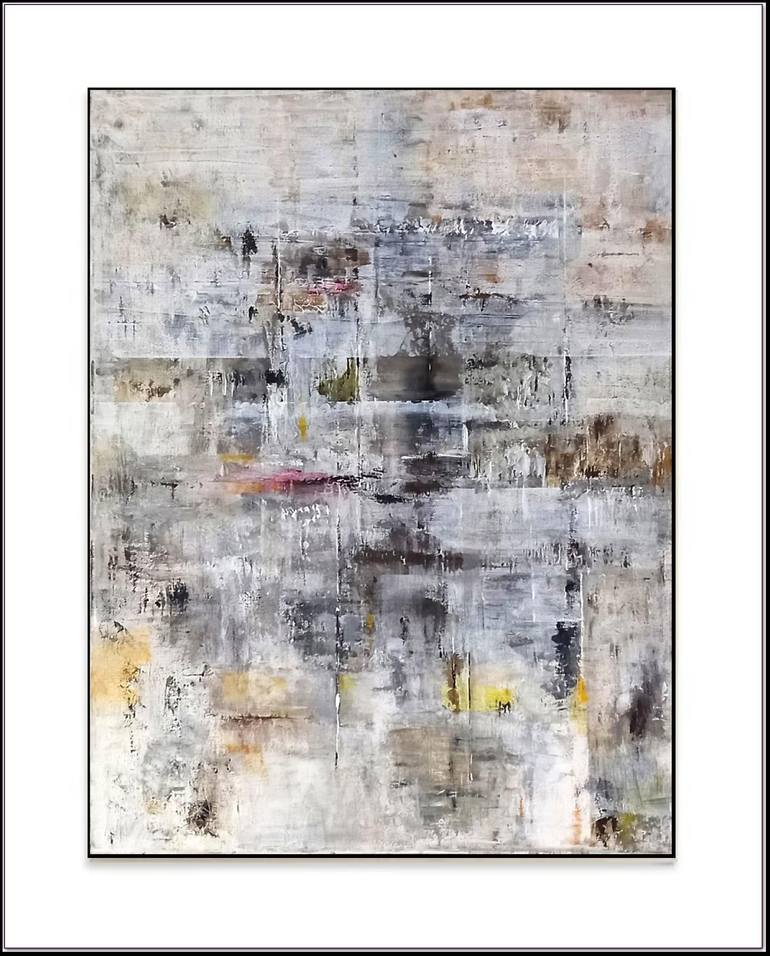 Original Abstract Painting by Jean - Pierre Decort